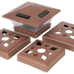 Best reviews of 😍 Patriot Lighting® Solar Integrated LED Brecklin Copper Post Cap Landscape Light - 2 Pack ✔️