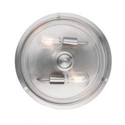 Wholesale 🧨 Patriot Lighting® Joska Brushed Nickel 2-Light Semi-Flush Mount Ceiling Light 🔔 16 Wholesale 🧨 Patriot Lighting® Joska Brushed Nickel 2-Light Semi-Flush Mount Ceiling Light 🔔 -Patriot Lighting Sales 20710 F
