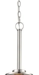 Outlet ⌛ Patriot Lighting® Joska Brushed Nickel 1-Light Mini Pendant 🎉 -Patriot Lighting Sales 20712 B