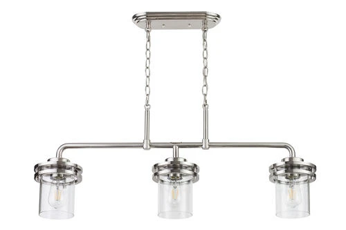 Top 10 🎁 Patriot Lighting® Joska Brushed Nickel 3 Light Island Light ⭐ 5 Top 10 🎁 Patriot Lighting® Joska Brushed Nickel 3 Light Island Light ⭐ - Image 3