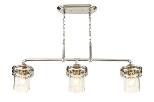 Top 10 🎁 Patriot Lighting® Joska Brushed Nickel 3 Light Island Light ⭐ 7 Top 10 🎁 Patriot Lighting® Joska Brushed Nickel 3 Light Island Light ⭐ - Image 5