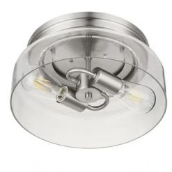 Budget ✨ Patriot Lighting® Belen Brushed Nickel 2-Light Flush Mount Ceiling Light 🤩 12 Budget ✨ Patriot Lighting® Belen Brushed Nickel 2-Light Flush Mount Ceiling Light 🤩 -Patriot Lighting Sales 20720 B
