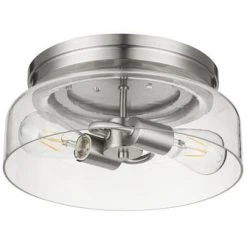 Budget ✨ Patriot Lighting® Belen Brushed Nickel 2-Light Flush Mount Ceiling Light 🤩 13 Budget ✨ Patriot Lighting® Belen Brushed Nickel 2-Light Flush Mount Ceiling Light 🤩 -Patriot Lighting Sales 20720 C