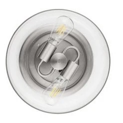 Budget ✨ Patriot Lighting® Belen Brushed Nickel 2-Light Flush Mount Ceiling Light 🤩 14 Budget ✨ Patriot Lighting® Belen Brushed Nickel 2-Light Flush Mount Ceiling Light 🤩 -Patriot Lighting Sales 20720 E