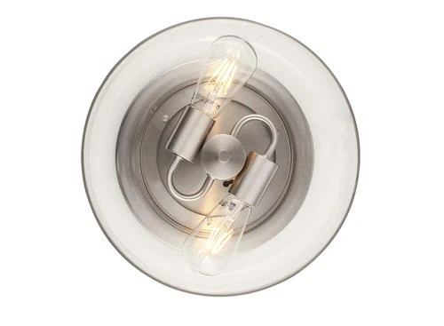 Budget ✨ Patriot Lighting® Belen Brushed Nickel 2-Light Flush Mount Ceiling Light 🤩 9 Budget ✨ Patriot Lighting® Belen Brushed Nickel 2-Light Flush Mount Ceiling Light 🤩 - Image 7