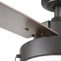 Best Sale 💯 Patriot Lighting® Joselynn 42" Bronze Indoor LED Ceiling Fan 🤩 -Patriot Lighting Sales 20763 3550092 Bladeiron Closeup