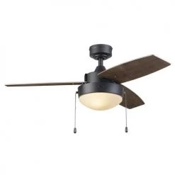 Best Sale 💯 Patriot Lighting® Joselynn 42" Bronze Indoor LED Ceiling Fan 🤩 -Patriot Lighting Sales 20763 3550092 Persp2 LightOn A