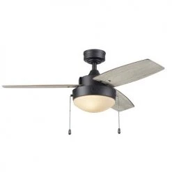 Best Sale 💯 Patriot Lighting® Joselynn 42" Bronze Indoor LED Ceiling Fan 🤩 -Patriot Lighting Sales 20763 3550092 Persp2 LightOn B