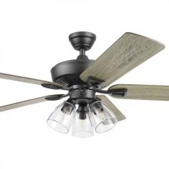 New 🎁 Patriot Lighting™ Madeline 52" Matte Black Indoor LED Ceiling Fan 💯 22 New 🎁 Patriot Lighting™ Madeline 52" Matte Black Indoor LED Ceiling Fan 💯 -Patriot Lighting Sales 20768 3550111 CloseUp SideA