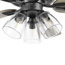 New 🎁 Patriot Lighting™ Madeline 52" Matte Black Indoor LED Ceiling Fan 💯 19 New 🎁 Patriot Lighting™ Madeline 52" Matte Black Indoor LED Ceiling Fan 💯 -Patriot Lighting Sales 20768 3550111 LightKit CloseUp