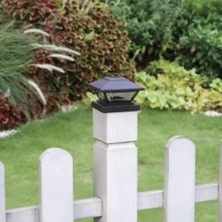 Coupon 😉 Patriot Lighting® Solar LED Lucy Bronze Post Cap Landscape Light 2-Pack 💯 -Patriot Lighting Sales 343 4527 scene off