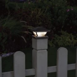 Coupon 😉 Patriot Lighting® Solar LED Lucy Bronze Post Cap Landscape Light 2-Pack 💯 -Patriot Lighting Sales 343 4527 scene on