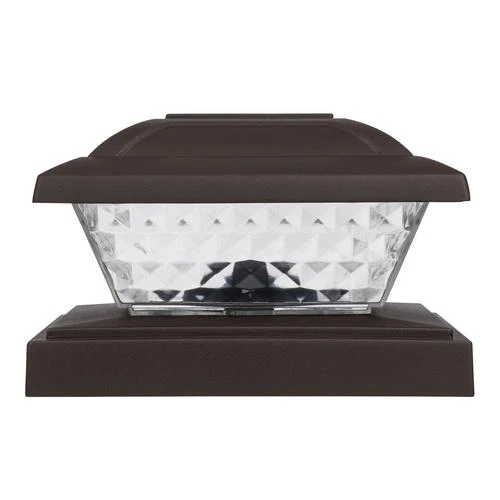 Cheap 🔥 Patriot Lighting® Solar LED Melody Bronze Post Cap Landscape Light 4-Pack ⭐ 4 Cheap 🔥 Patriot Lighting® Solar LED Melody Bronze Post Cap Landscape Light 4-Pack ⭐ - Image 2