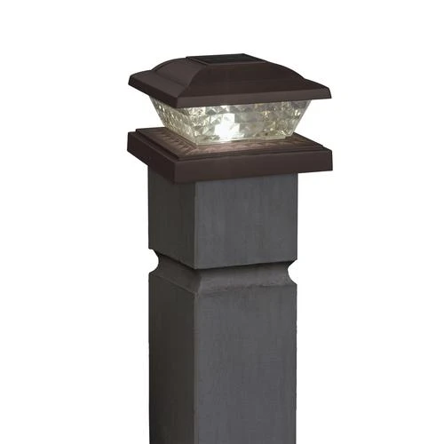 Cheap 🔥 Patriot Lighting® Solar LED Melody Bronze Post Cap Landscape Light 4-Pack ⭐ 6 Cheap 🔥 Patriot Lighting® Solar LED Melody Bronze Post Cap Landscape Light 4-Pack ⭐ - Image 4
