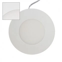 Top 10 ⌛ Patriot Lighting® LED White Slim Plug-In Under Cabinet Puck Light - 3 Pack 🤩 -Patriot Lighting Sales 34300 015 CLOSEUP