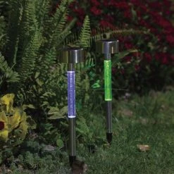 Hot Sale 🧨 Patriot Lighting® Solar Integrated LED Foley Stainless Steel Landscape Light 😍 -Patriot Lighting Sales 3430547 2scene