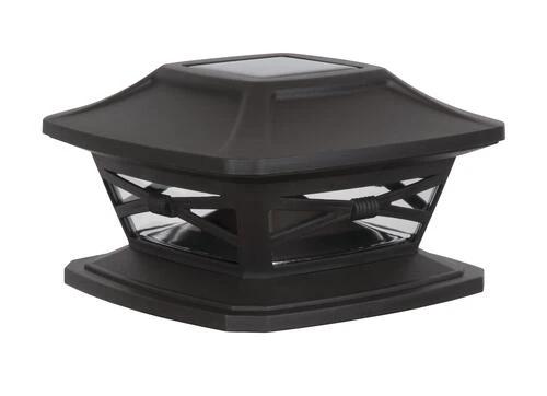 Best Sale ⭐ Patriot Lighting® Solar Integrated LED Crosby Bronze Post Cap Landscape Light ❤️ 5 Best Sale ⭐ Patriot Lighting® Solar Integrated LED Crosby Bronze Post Cap Landscape Light ❤️ - Image 3