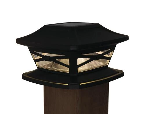 Best Sale ⭐ Patriot Lighting® Solar Integrated LED Crosby Bronze Post Cap Landscape Light ❤️ 8 Best Sale ⭐ Patriot Lighting® Solar Integrated LED Crosby Bronze Post Cap Landscape Light ❤️ - Image 6