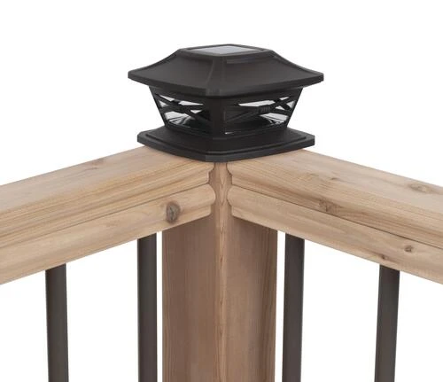 Best Sale ⭐ Patriot Lighting® Solar Integrated LED Crosby Bronze Post Cap Landscape Light ❤️ 6 Best Sale ⭐ Patriot Lighting® Solar Integrated LED Crosby Bronze Post Cap Landscape Light ❤️ - Image 4