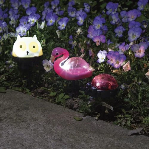 Coupon 👏 Patriot Lighting® Solar Integrated LED Flamingo/Ladybug/Owl Landscape Light - Assorted ⭐ 5 Coupon 👏 Patriot Lighting® Solar Integrated LED Flamingo/Ladybug/Owl Landscape Light - Assorted ⭐ - Image 3