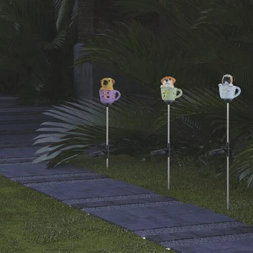 Best Sale 😉 Patriot Lighting® Solar Integrated LED Teacup Pup Landscape Light - Assorted ⌛ 10 Best Sale 😉 Patriot Lighting® Solar Integrated LED Teacup Pup Landscape Light - Assorted ⌛ - Image 8