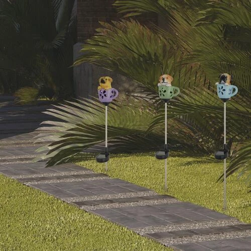 Best Sale 😉 Patriot Lighting® Solar Integrated LED Teacup Pup Landscape Light - Assorted ⌛ 11 Best Sale 😉 Patriot Lighting® Solar Integrated LED Teacup Pup Landscape Light - Assorted ⌛ - Image 9