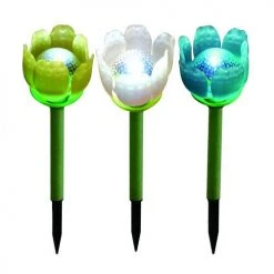 Best deal ⭐ Patriot Lighting® Solar Integrated LED Flower Landscape Light - Assorted ✨ -Patriot Lighting Sales 3434425 P TP4