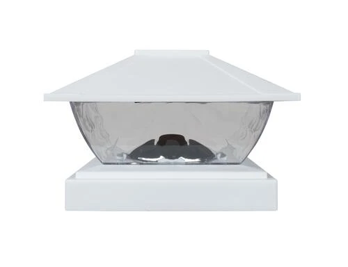 Promo ✔️ Patriot Lighting® Solar Integrated LED Lakota White Post Cap Landscape Light - 2-Pack 🤩 6 Promo ✔️ Patriot Lighting® Solar Integrated LED Lakota White Post Cap Landscape Light - 2-Pack 🤩 - Image 4