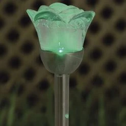 Flash Sale 🎁 Patriot Lighting® Solar Integrated LED Rose Landscape Light 😍 -Patriot Lighting Sales 3436103 SC G