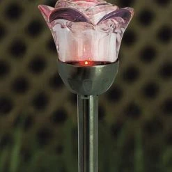 Flash Sale 🎁 Patriot Lighting® Solar Integrated LED Rose Landscape Light 😍 -Patriot Lighting Sales 3436103 SC R