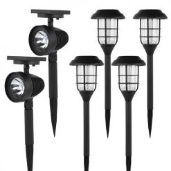 Best deal 🔥 Patriot Lighting® Solar Integrated LED Owasa Landscape Light Set - 6 Pack ❤️