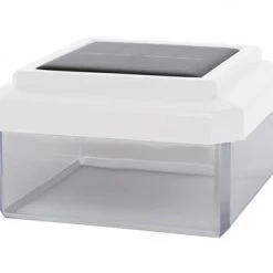 Promo ⌛ Patriot Lighting® Solar Integrated LED Harlan White Landscape Rail Light - 4 Pack 😀