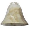 Budget 👍 Patriot Lighting® Brown Swirl Bell Replacement Glass With 2-1/4" Fitter 👏 -Patriot Lighting Sales 345 0194