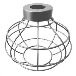 Best reviews of ✔️ Patriot Lighting® Brushed Nickel Industrial Cage Replacement Shade With 2-1/4" Fitter ❤️