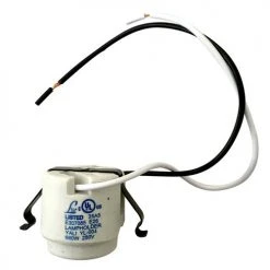 New 🔥 Patriot Lighting® Porcelain Snap-In Socket With Lead Wire 🔥