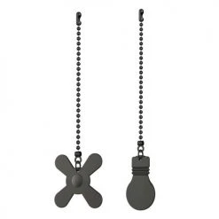 Best Sale 🌟 Patriot Lighting® New Bronze Bulb And Blade Pull Chain ❤️