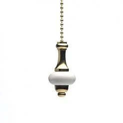 Best Pirce 🌟 Patriot Lighting® Bright Brass With White Pull Chain 🔔