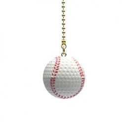 Best deal ✨ Patriot Lighting® White With Brick Stripe ⚾ Baseball Pull Chain 🎉