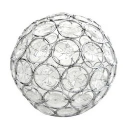 Deals ✔️ Patriot Lighting® Brushed Nickel Globe Replacement Gem Shade With 2-1/4" Fitter 🛒