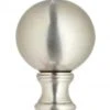 Top 10 ⌛ Patriot Lighting Round Lamp Finial 1-3/4" Brushed Nickel ❤️ -Patriot Lighting Sales 3457619