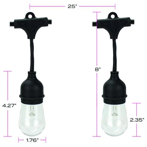 Best deal 🌟 Patriot Lighting® 36' Plug-In 18-Light Integrated LED Color-Changing String Light 💯 6 Best deal 🌟 Patriot Lighting® 36' Plug-In 18-Light Integrated LED Color-Changing String Light 💯 - Image 4