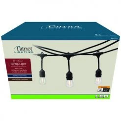 Best reviews of 🛒 Patriot Lighting® 36' Plug-In 18-Light Warm White LED String Light ✨ 9 Best reviews of 🛒 Patriot Lighting® 36' Plug-In 18-Light Warm White LED String Light ✨ -Patriot Lighting Sales 346 1112 P Box