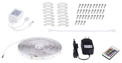 New ❤️ Patriot Lighting™ 18' RGB LED Indoor/Outdoor Tape Light ⌛ 3 New ❤️ Patriot Lighting™ 18' RGB LED Indoor/Outdoor Tape Light ⌛