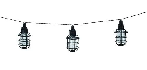 Promo 😀 Patriot Lighting® 14' 10-Light Edison Cage Solar LED String Light 🌟 3 Promo 😀 Patriot Lighting® 14' 10-Light Edison Cage Solar LED String Light 🌟
