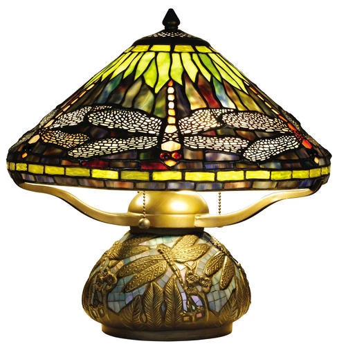 Deals 😍 Patriot Lighting® Dragonfly Antique Bronze Tiffany Style Table Lamp 🧨 4 Deals 😍 Patriot Lighting® Dragonfly Antique Bronze Tiffany Style Table Lamp 🧨 - Image 2