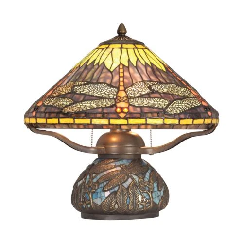 Deals 😍 Patriot Lighting® Dragonfly Antique Bronze Tiffany Style Table Lamp 🧨 3 Deals 😍 Patriot Lighting® Dragonfly Antique Bronze Tiffany Style Table Lamp 🧨