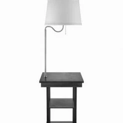 Budget 😀 Patriot Lighting® Ellen End Table Floor Lamp ⌛ -Patriot Lighting Sales 3470067Light offsideview