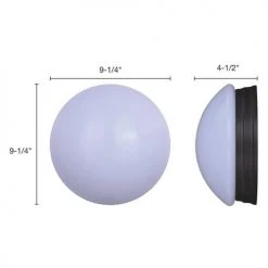 Best Pirce ⌛ Patriot Lighting® Brady II Bronze Integrated LED Flush Mount Ceiling Light 🥰 -Patriot Lighting Sales 3482119 Alt4