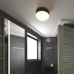 Best Pirce ⌛ Patriot Lighting® Brady II Bronze Integrated LED Flush Mount Ceiling Light 🥰 -Patriot Lighting Sales 3482119 Alt5