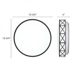 Top 10 ✨ Patriot Lighting® Criss Black Integrated LED Flush Mount Ceiling Light 🥰 13 Top 10 ✨ Patriot Lighting® Criss Black Integrated LED Flush Mount Ceiling Light 🥰 -Patriot Lighting Sales 3482121 Alt3